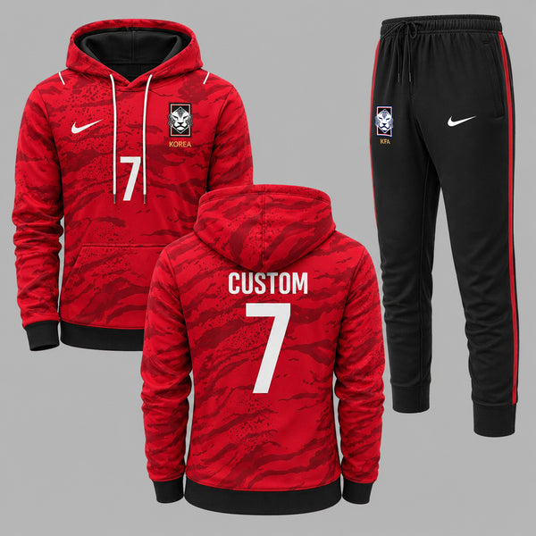 South Korea 2026 World Cup Home Hoodie Jogger Set PVT03