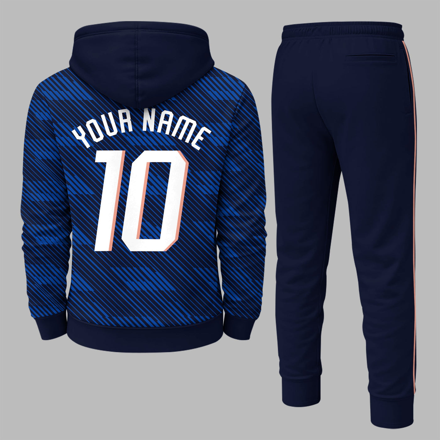 France 2026 World Cup Home Hoodie Jogger Set PVT03