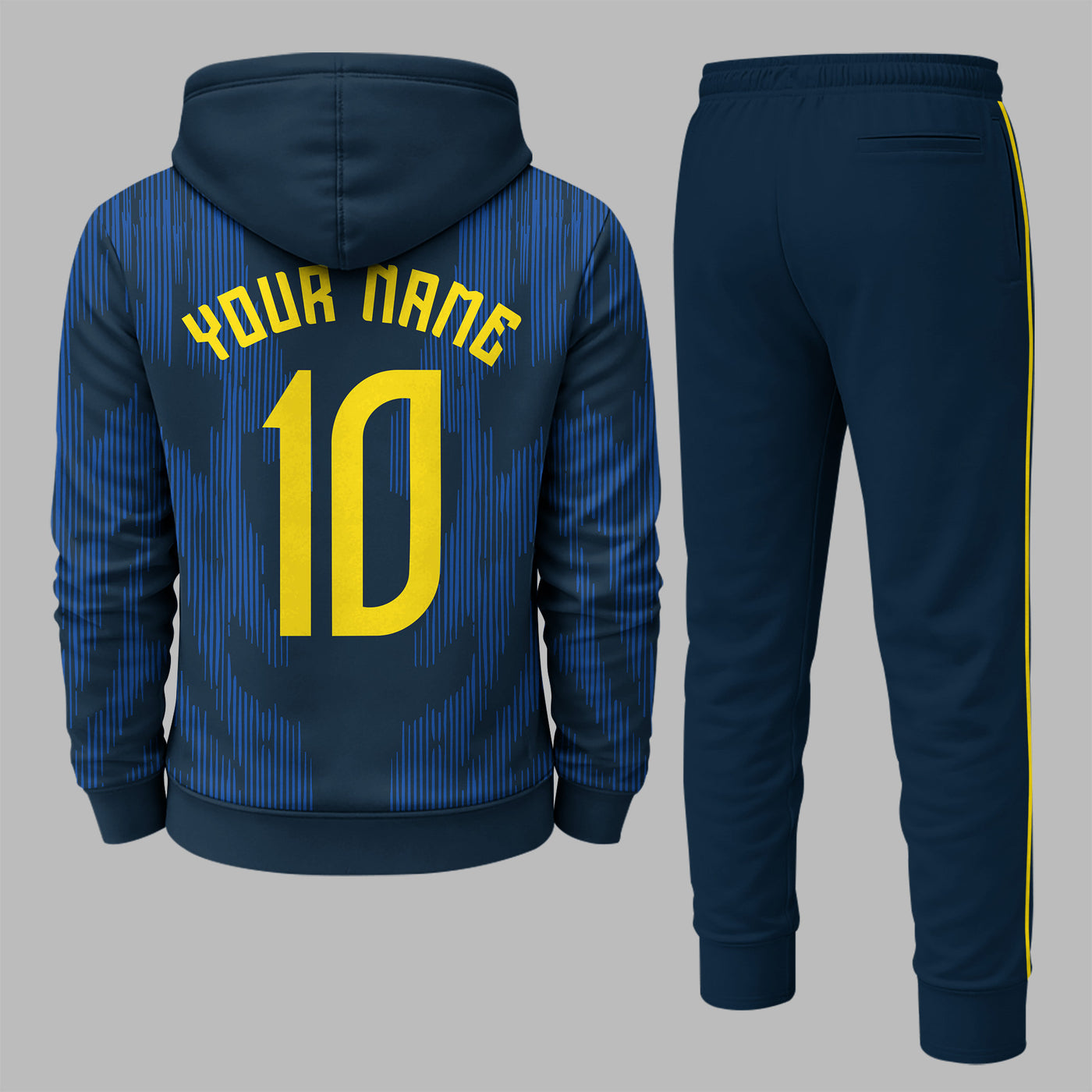 Brazil 2026 World Cup Away Hoodie Jogger Set PVT03