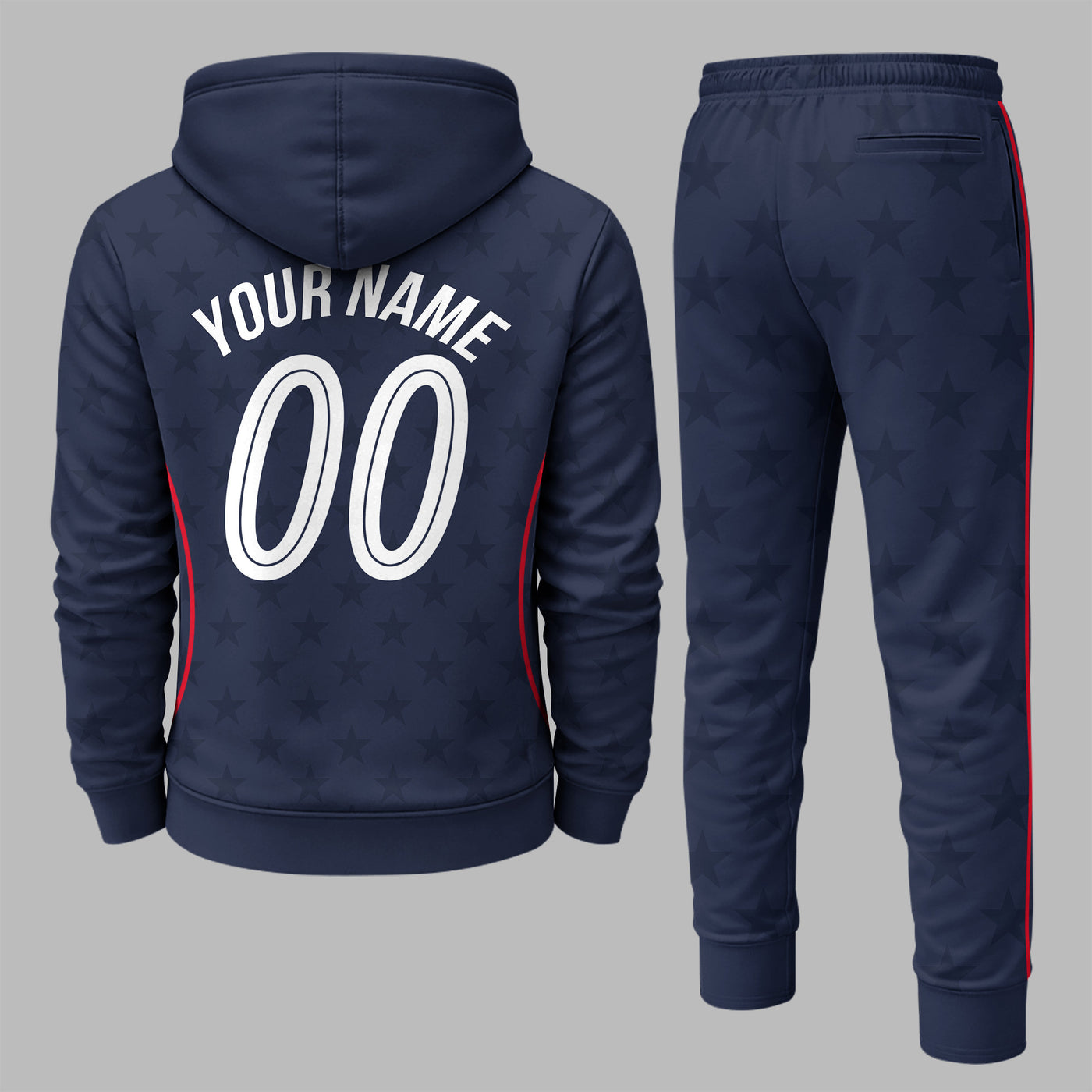 United States 2026 World Cup Away Hoodie Jogger Set PVT03