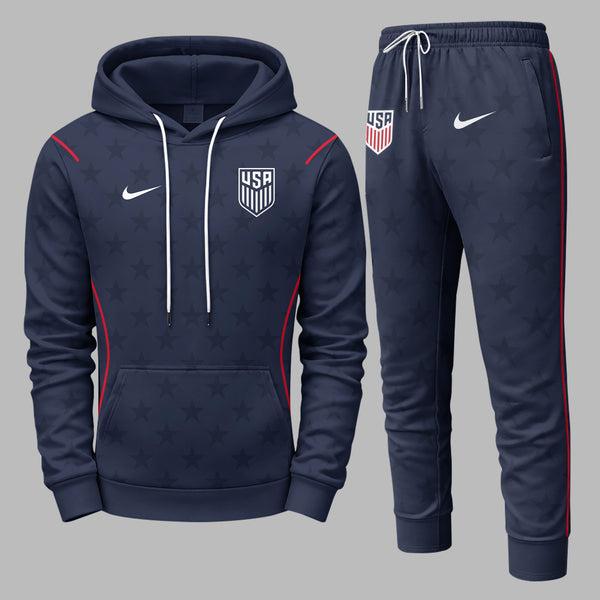 United States 2026 World Cup Away Hoodie Jogger Set PVT03