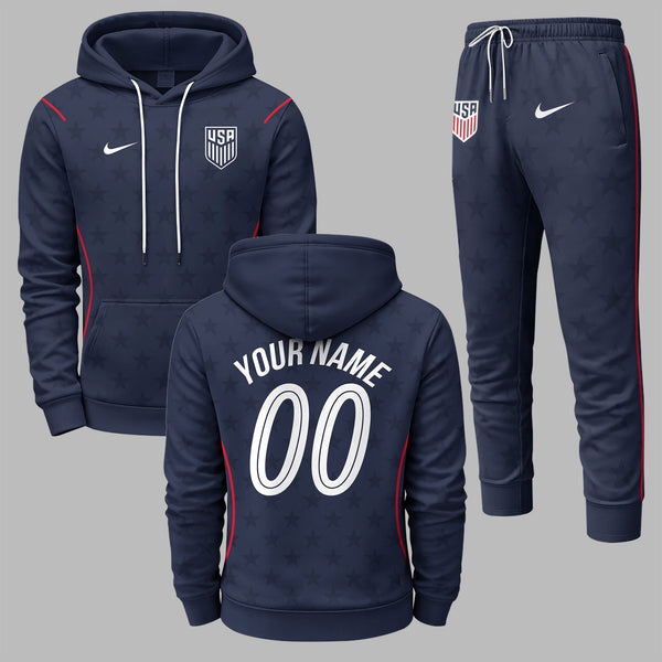 United States 2026 World Cup Away Hoodie Jogger Set PVT03