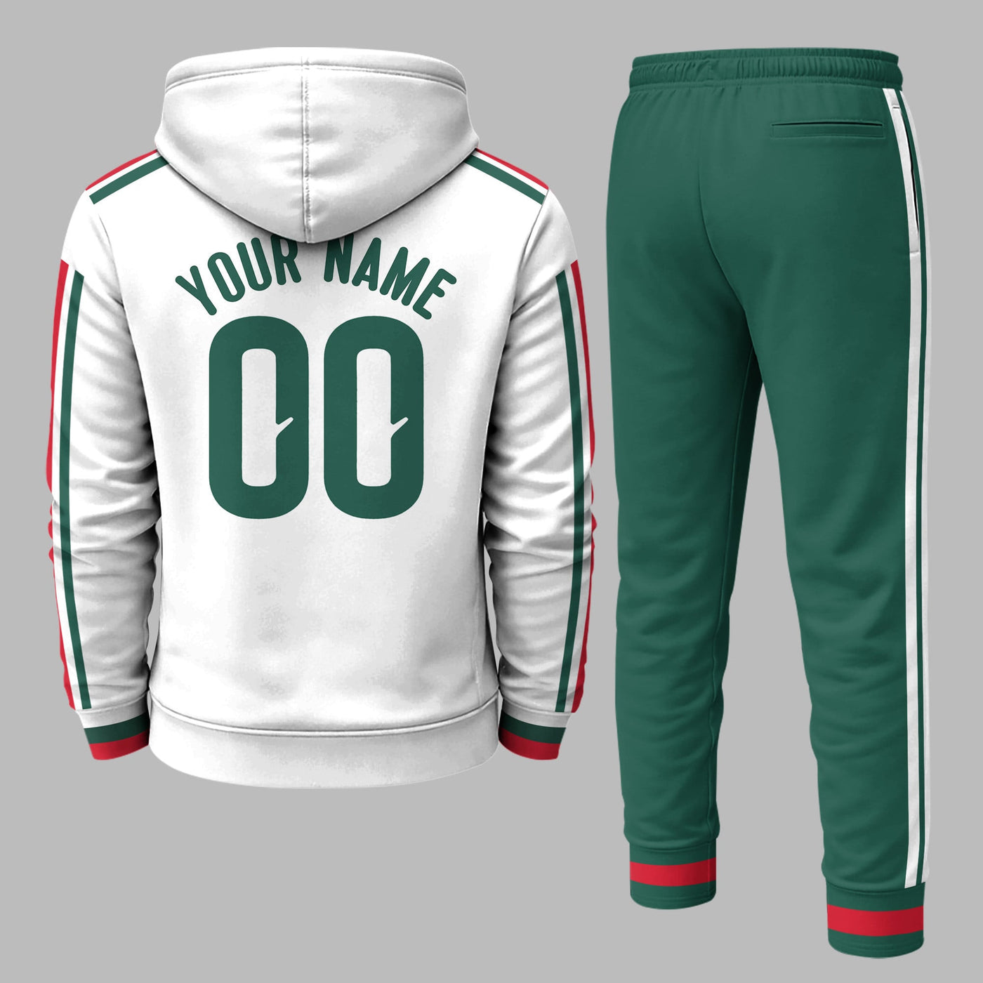 Mexico 2026 World Cup Away Hoodie Jogger Set PVT03