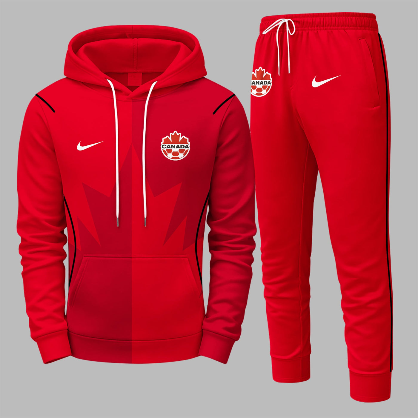Canada 2026 World Cup Home Hoodie Jogger Set PVT03