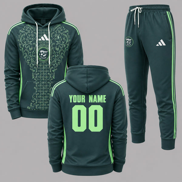 Algeria 2026 World Cup Home Hoodie Jogger Set PVT03