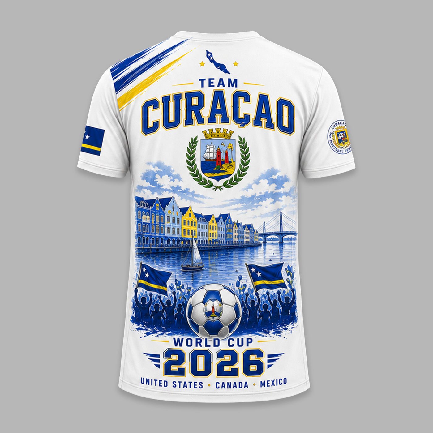 Curaçao World Cup 2026 Premium T-Shirt PVT011