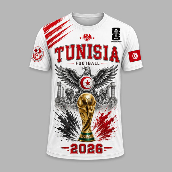 Tunisia World Cup 2026 Premium T-Shirt PVT011