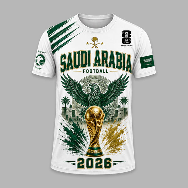Saudi Arabia World Cup 2026 Premium T-Shirt PVT011