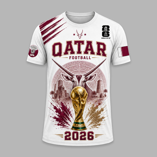 Qatar World Cup 2026 Premium T-Shirt PVT011