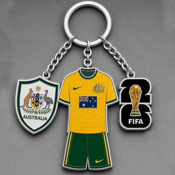Australia World Cup 2026 Keychain