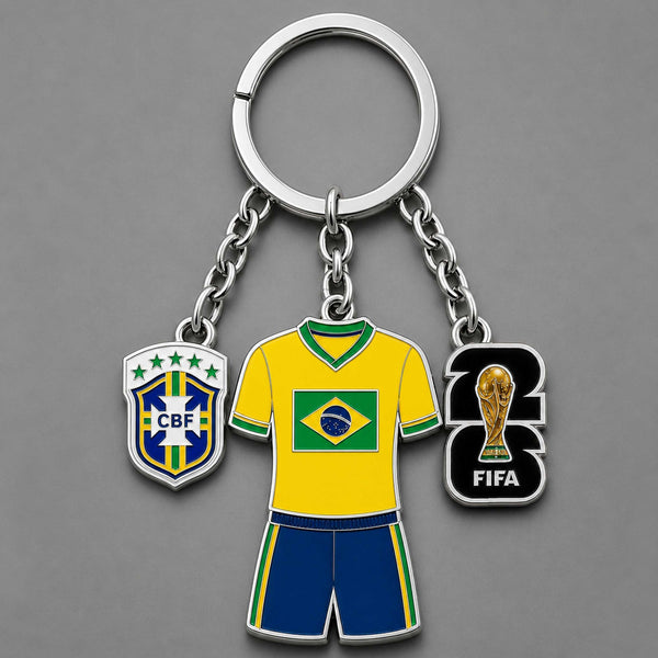 Brazil World Cup 2026 Keychain
