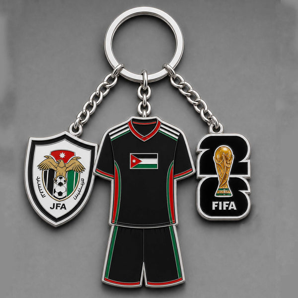 Jordan World Cup 2026 Keychain