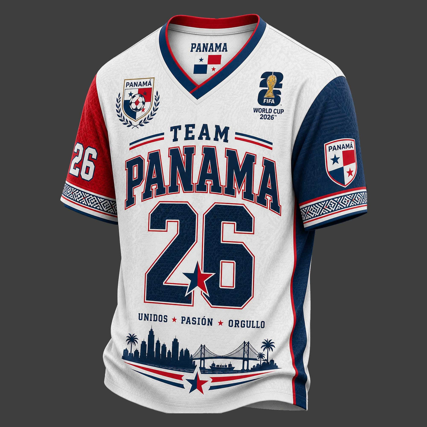 Panama World Cup 2026 V-Neck Jersey