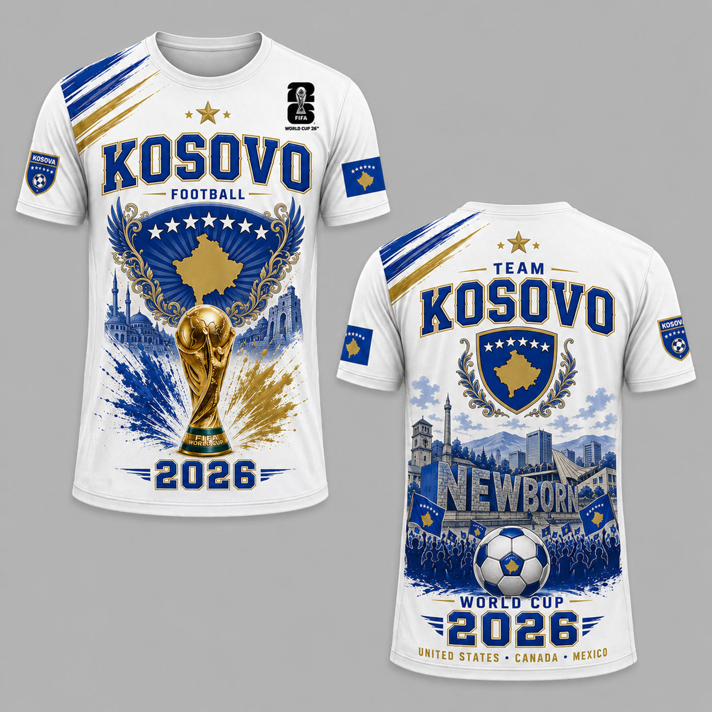 Kosovo World Cup 2026 Premium T-Shirt PVT011