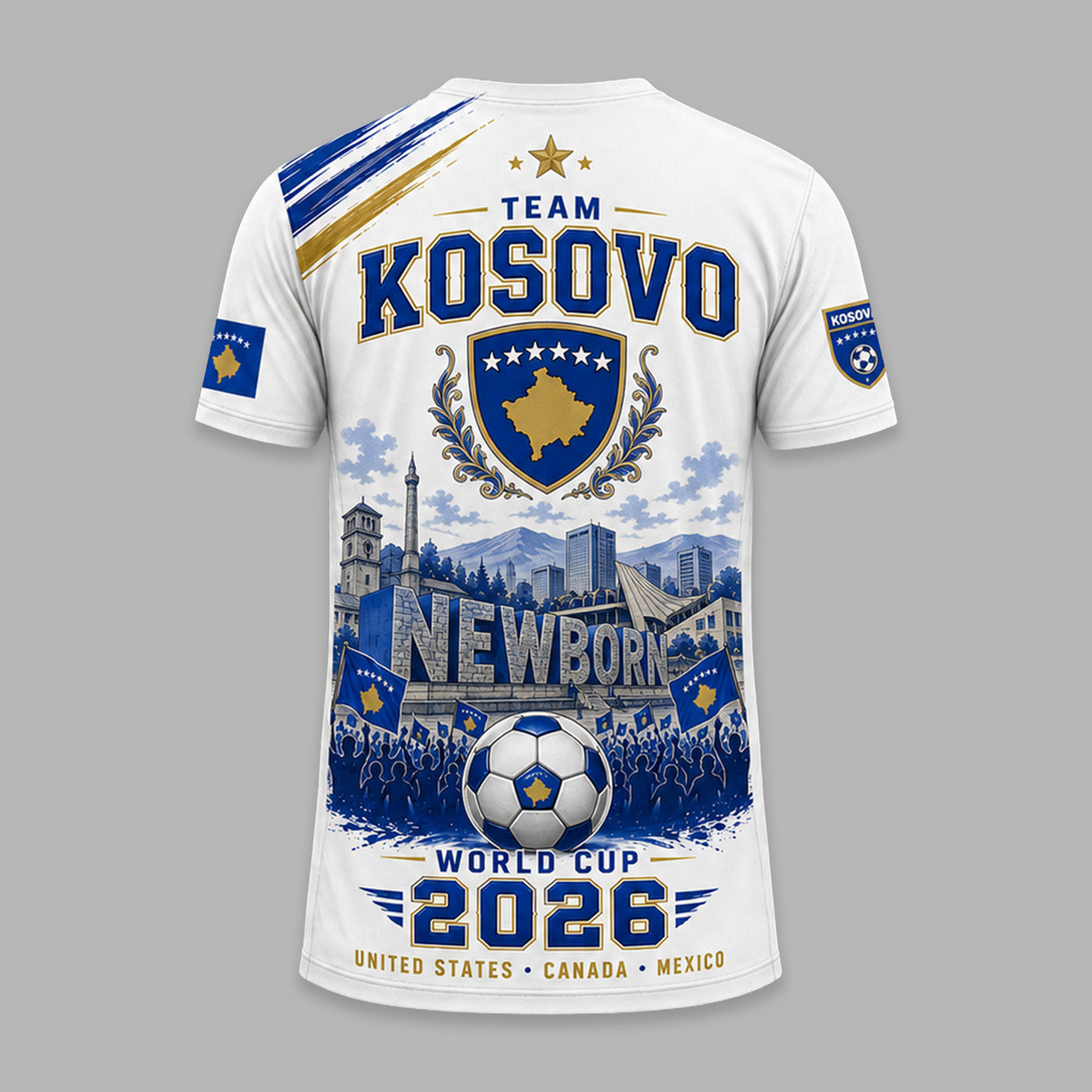 Kosovo World Cup 2026 Premium T-Shirt PVT011