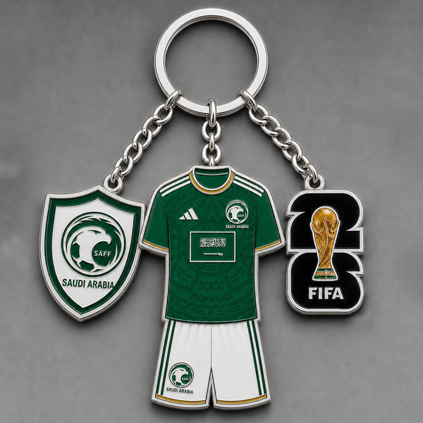 Saudi Arabia World Cup 2026 Keychain