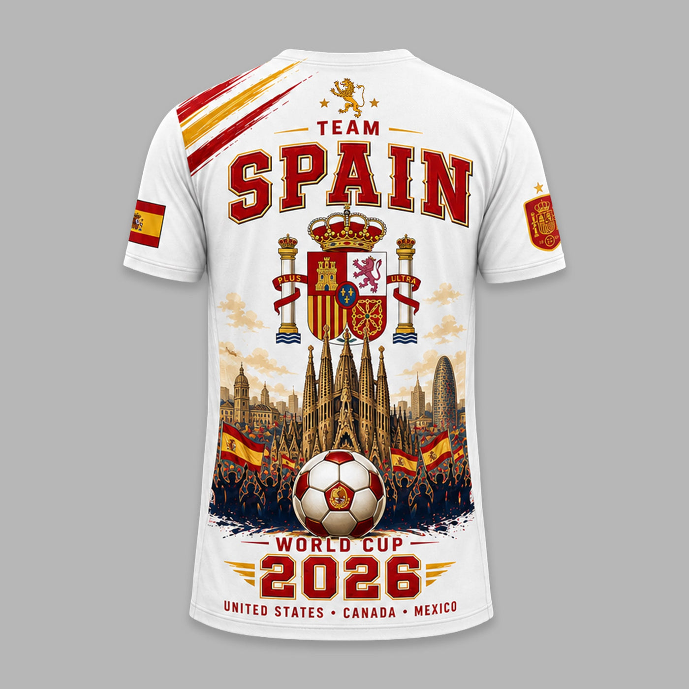 Spain World Cup 2026 Premium T-Shirt PVT011
