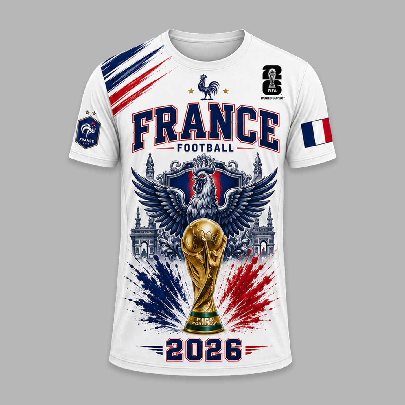 France World Cup 2026 Premium T-Shirt PVT011
