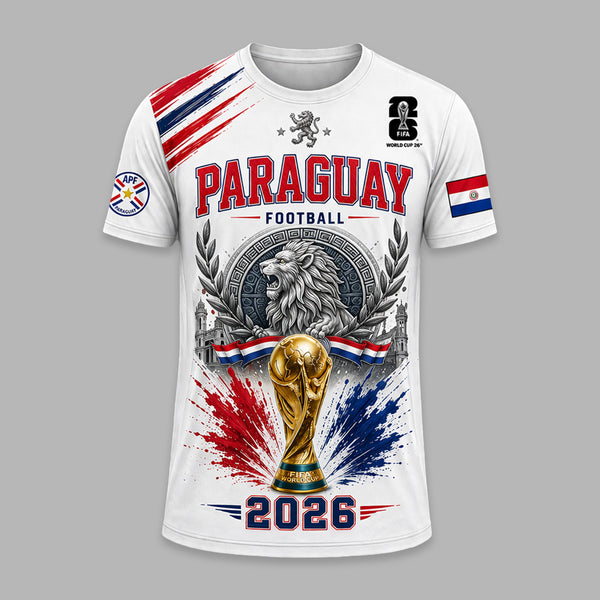 Paraguay World Cup 2026 Premium T-Shirt PVT011
