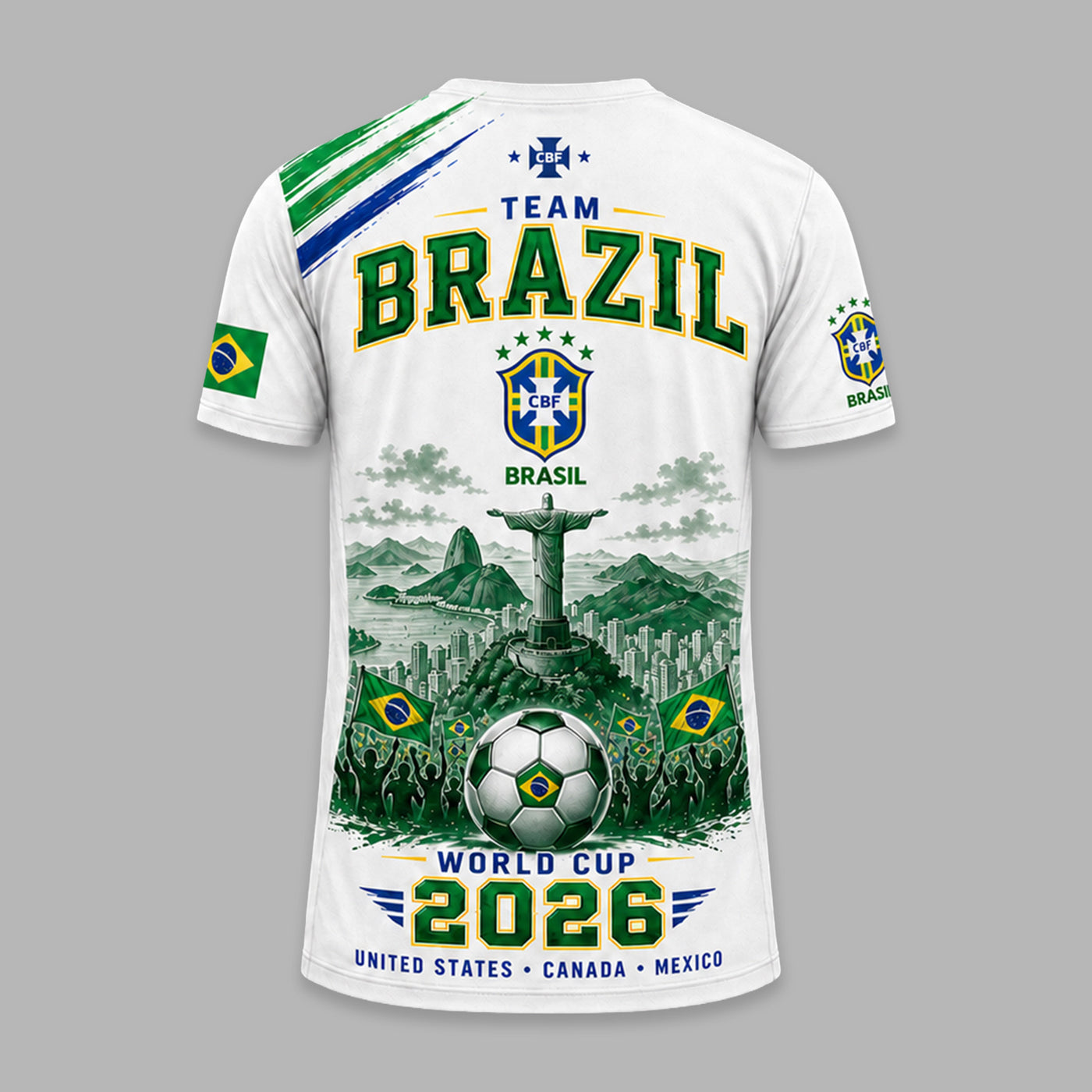 Brazil World Cup 2026 Premium T-Shirt PVT011