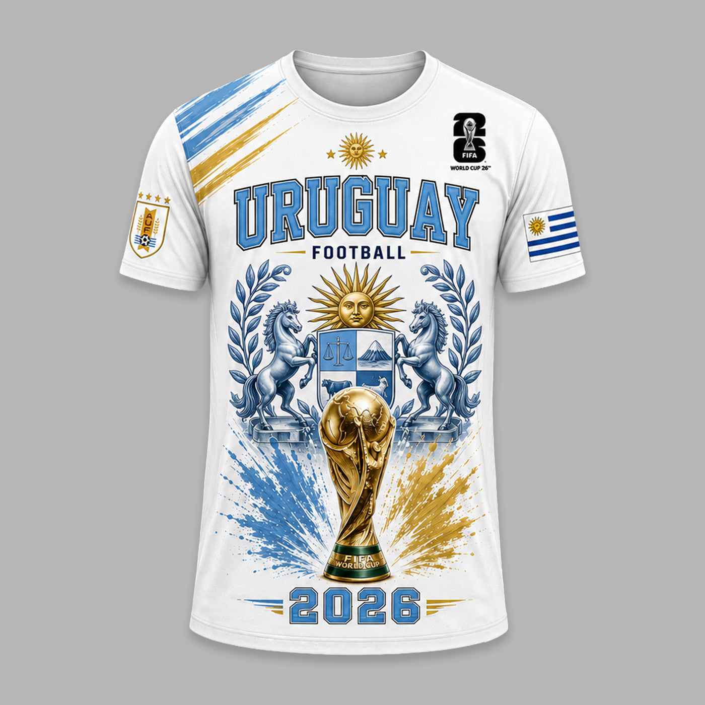 Uruguay World Cup 2026 Premium T-Shirt PVT011