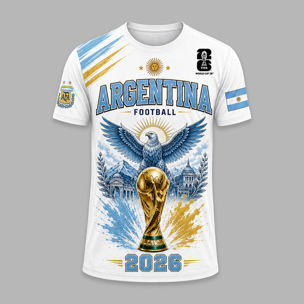 Argentina World Cup 2026 Premium T-Shirt PVT011