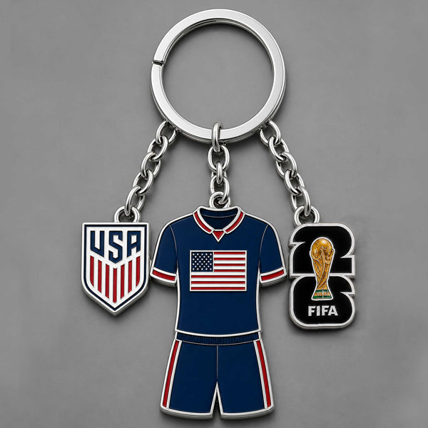 United States World Cup 2026 Keychain