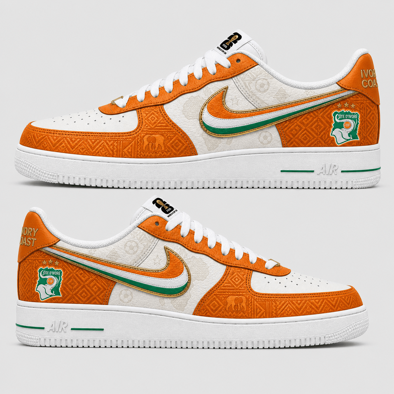 Ivory Coast Nike Air Force 1 Low