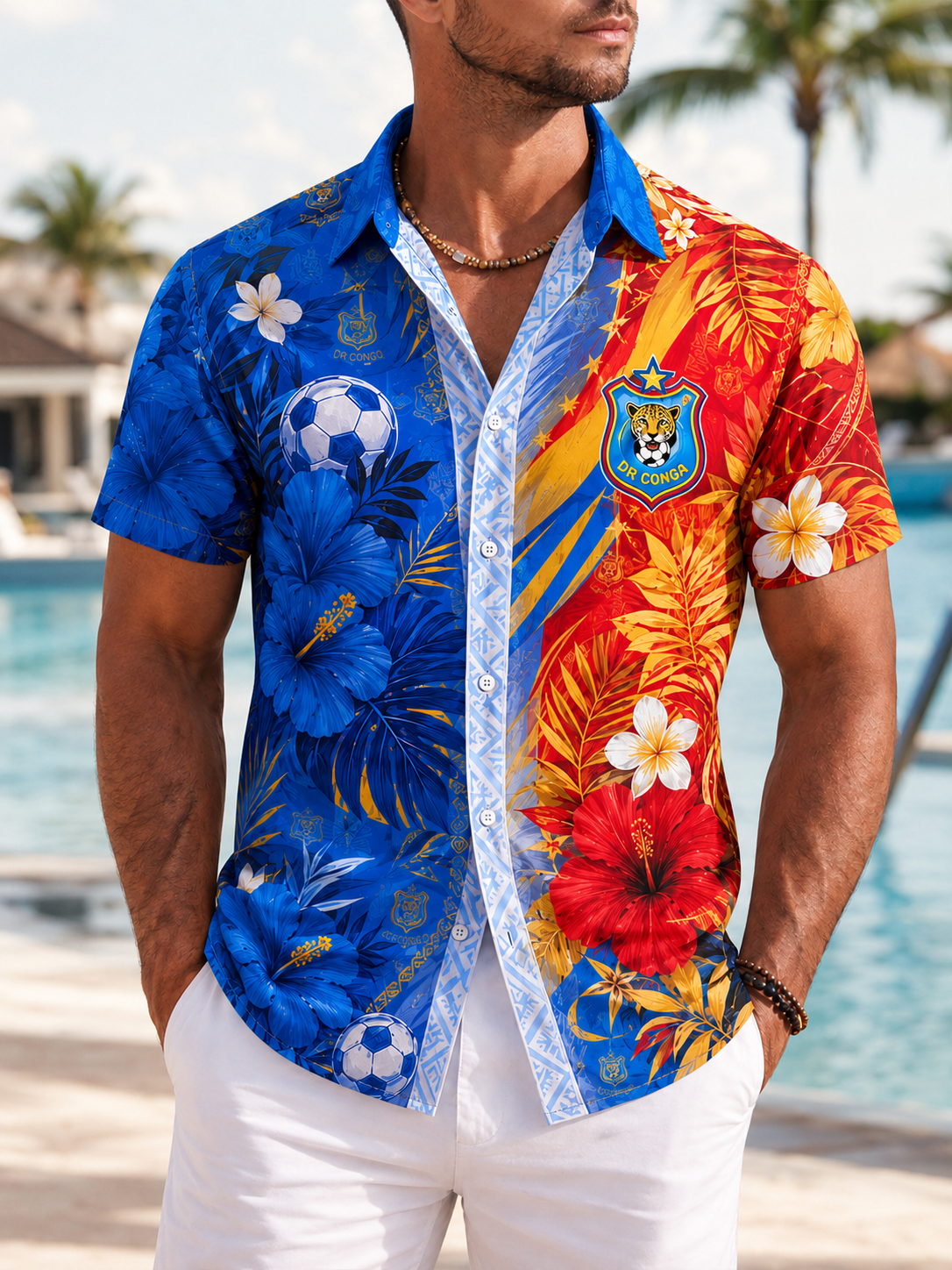 DR Congo Hawaii Shirt HC01
