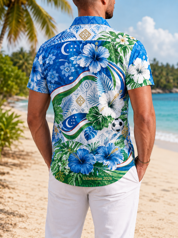 Uzbekistan Hawaii Shirt HC01