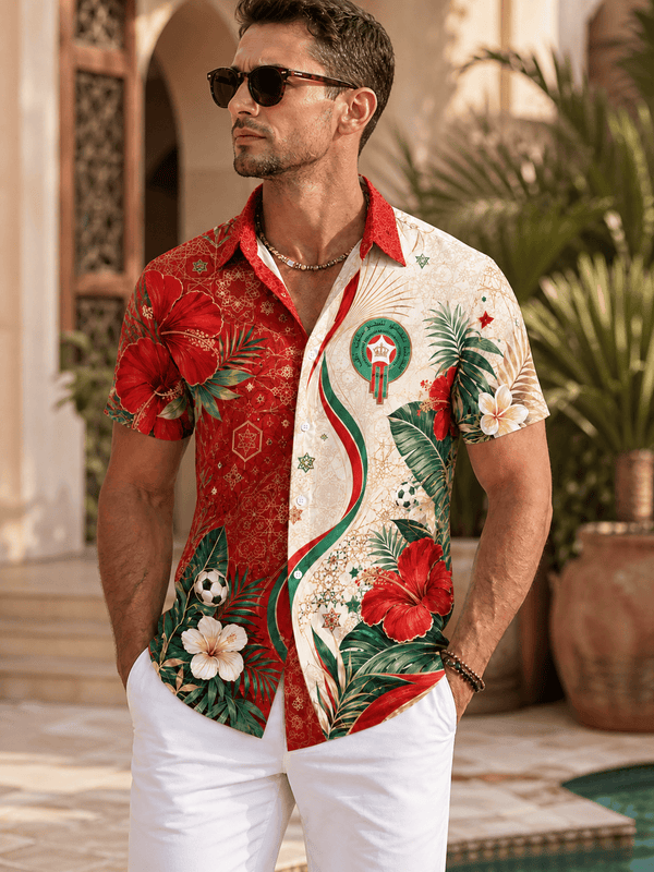 Morocco Hawaii Shirt HC01