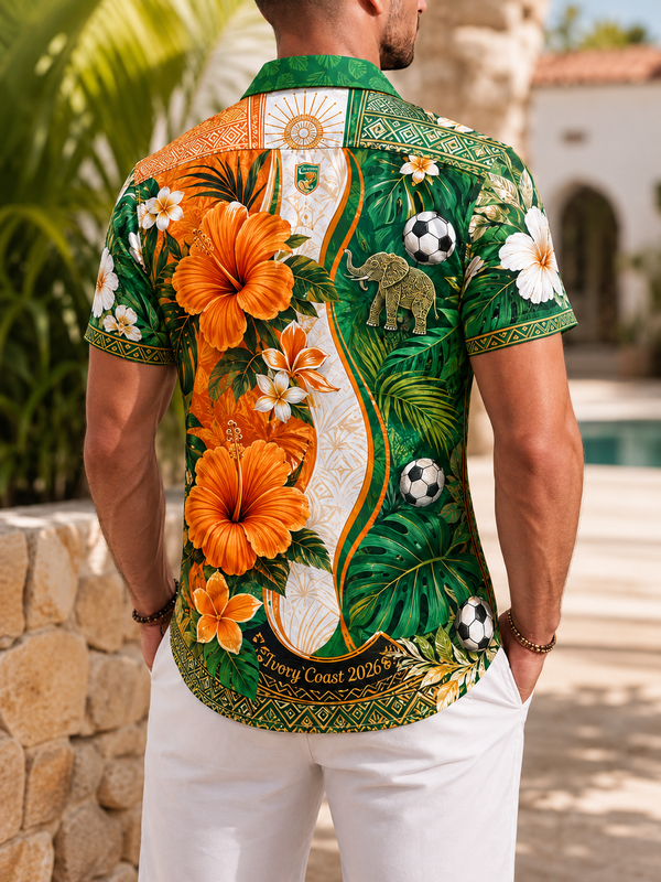 Ivory Coast Hawaii Shirt HC01