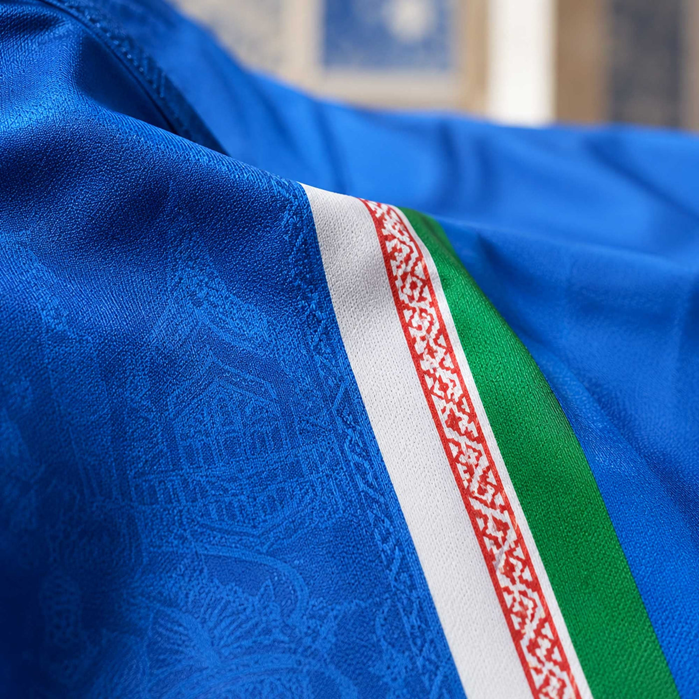 Uzbekistan World Cup 2026 Heritage Women V-neck Shirt