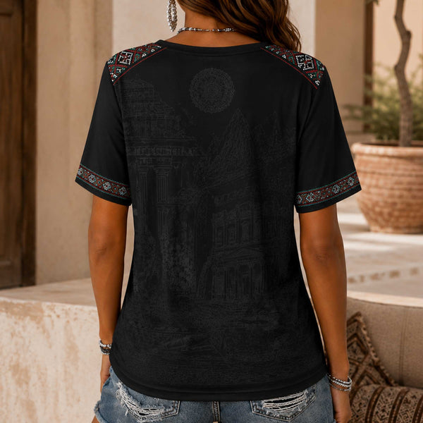 Jordan World Cup 2026 Heritage Women V-neck Shirt
