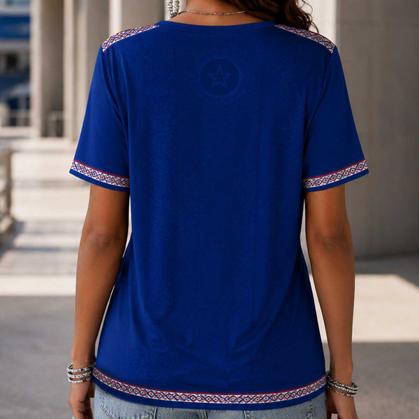 Paraguay World Cup 2026 Heritage Women V-neck Shirt