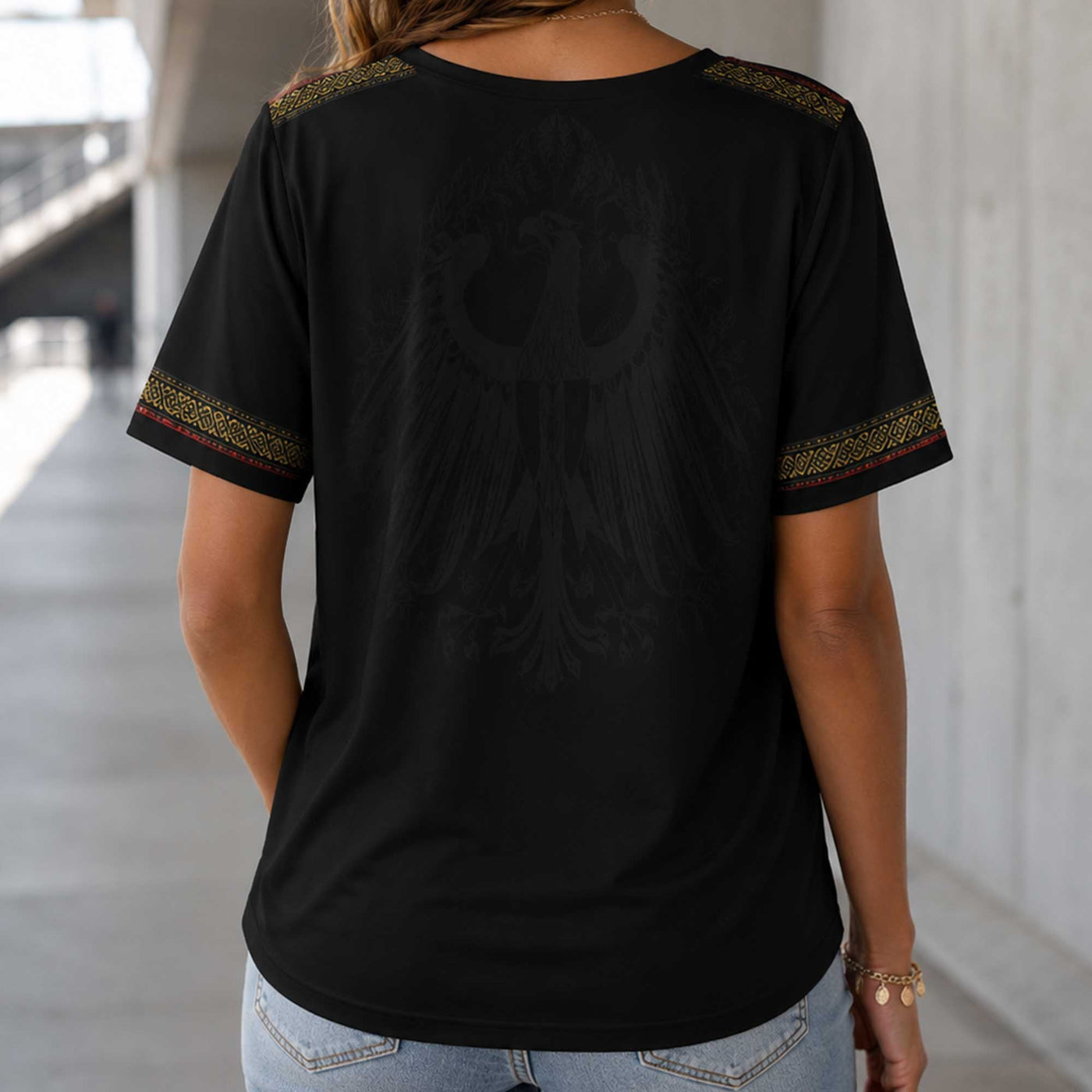 Germany World Cup 2026 Heritage Women V-neck Shirt