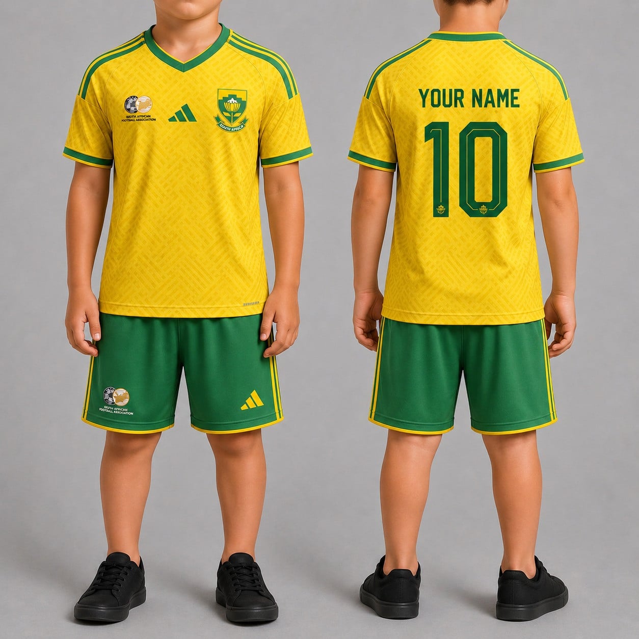 South Africa World Cup 2026 Home Kits For Kid