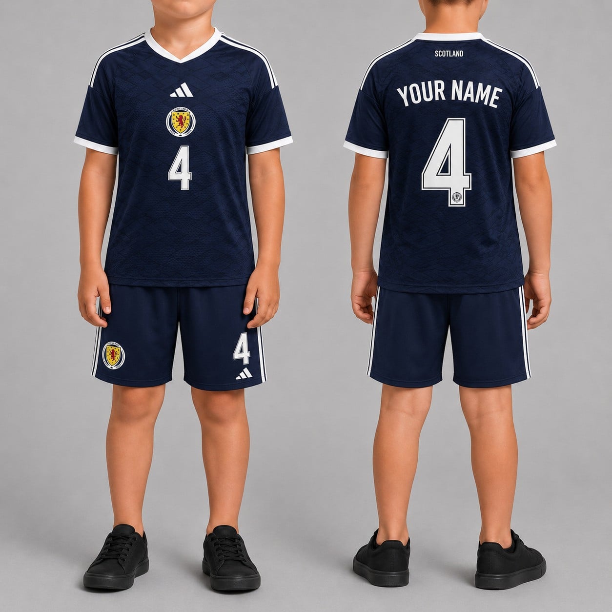 Scotland World Cup 2026 Home Kits For Kid