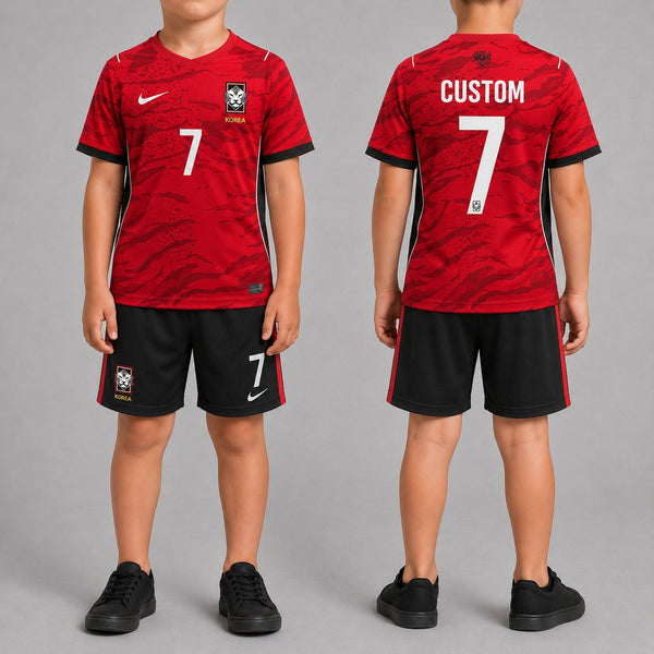South Korea World Cup 2026 Home Kits For Kid