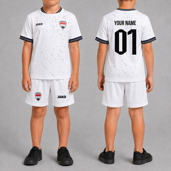 Iraq World Cup 2026 Away Kits For Kid
