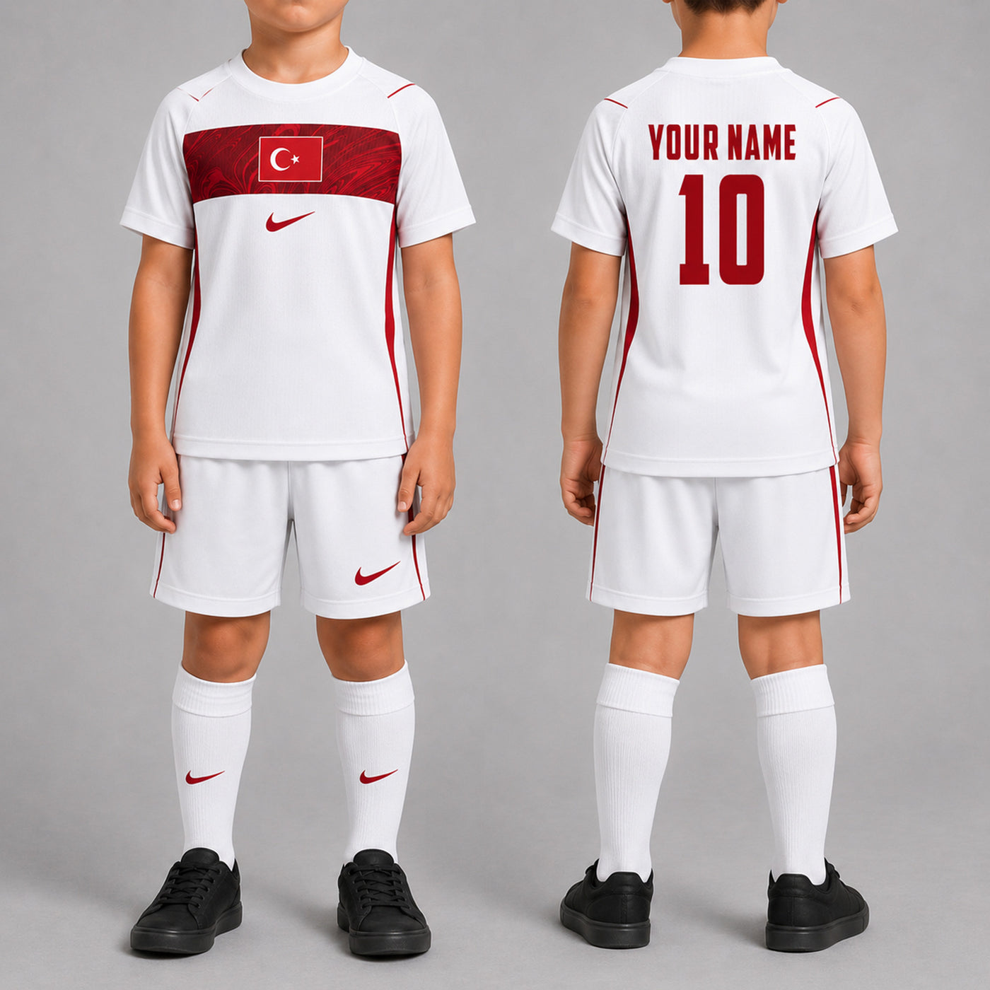 Turkey World Cup 2026 Away Kits For Kid