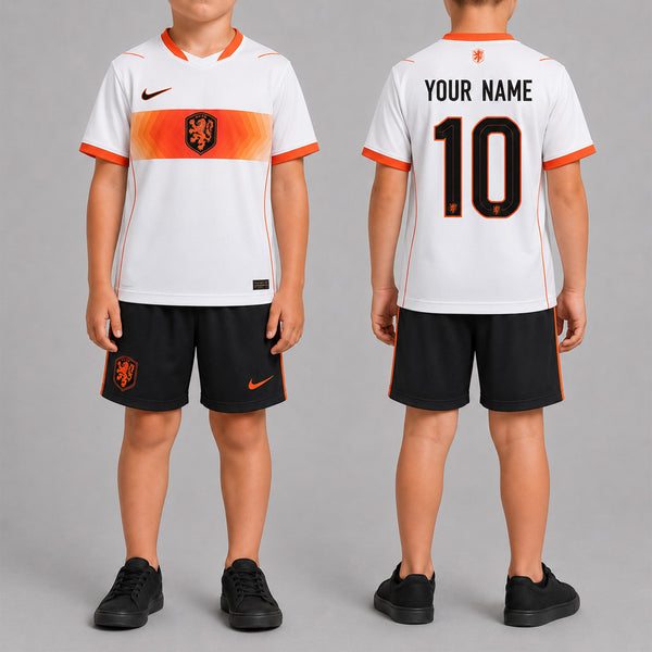 Netherlands World Cup 2026 Away Kits For Kid