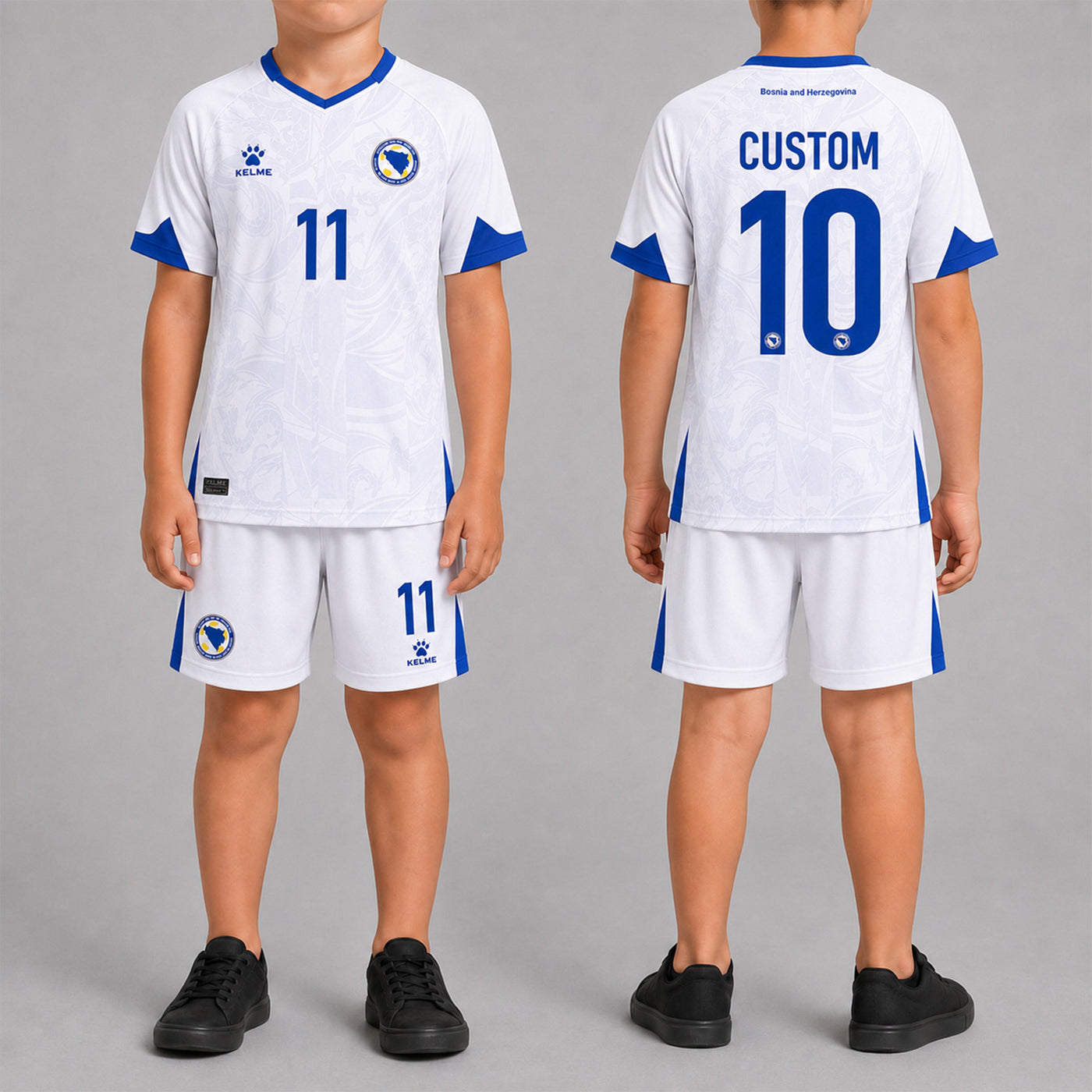 Bosnia & Herzegovina World Cup 2026 Away Kits For Kid