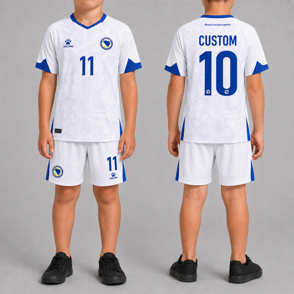 Bosnia & Herzegovina World Cup 2026 Away Kits For Kid