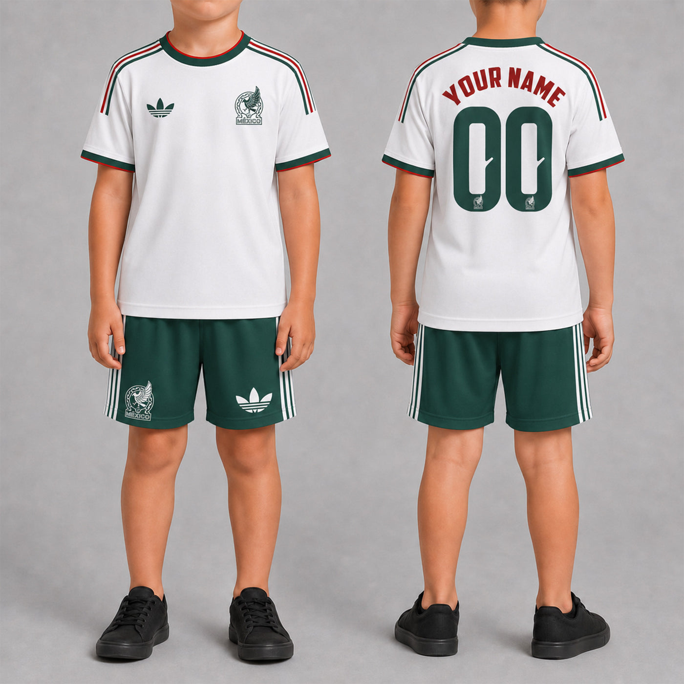 Mexico World Cup 2026 Away Kits For Kid