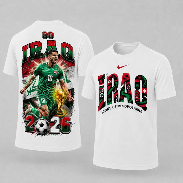 Iraq World Cup 2026 Fan T-Shirt
