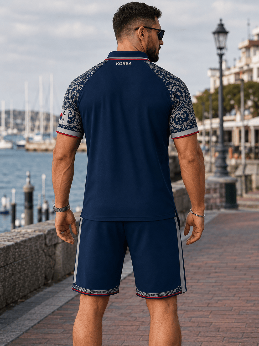 South Korea World Cup 2026 Polo Short Set PVT015