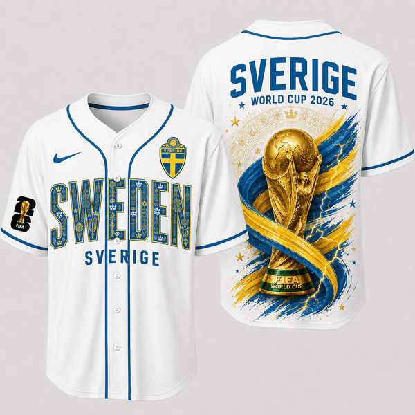 Sweden World Cup 2026 Premium Jersey PVT016