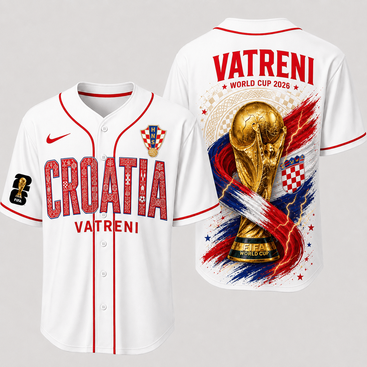 Croatia World Cup 2026 Premium Jersey PVT016