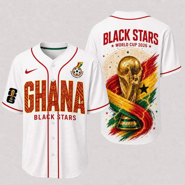 Ghana World Cup 2026 Premium Jersey PVT016
